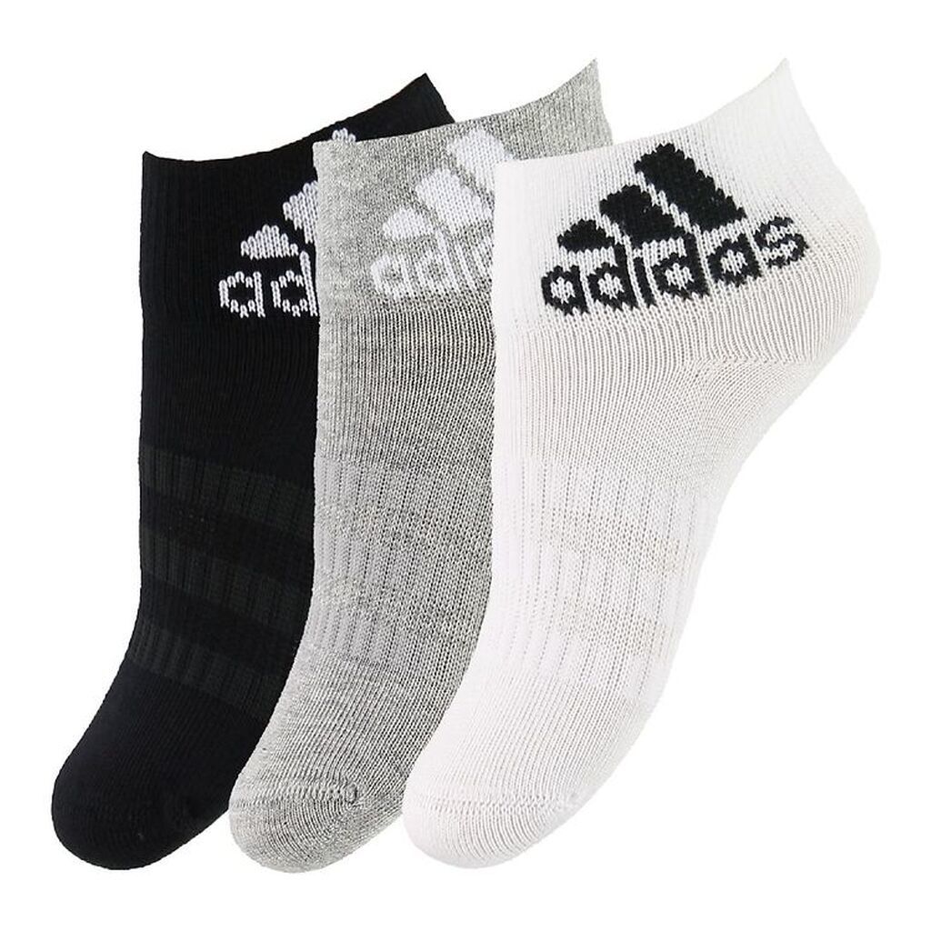 adidas Performance Strømper - 3-pak - Sort/Grå/Hvid