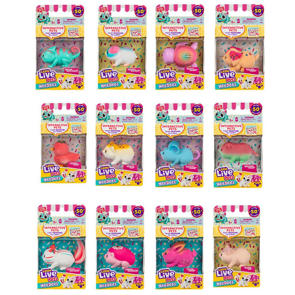 Little Live Pets Legetøjsdyr - Interaktiv - Needees - Assorteret