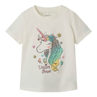 Name It T-shirt - NmfPzoey - Jet Stream m. Print