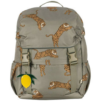 Konges Sløjd Skoletaske m. Gymnastiktaske - Clover - Tiger Oak