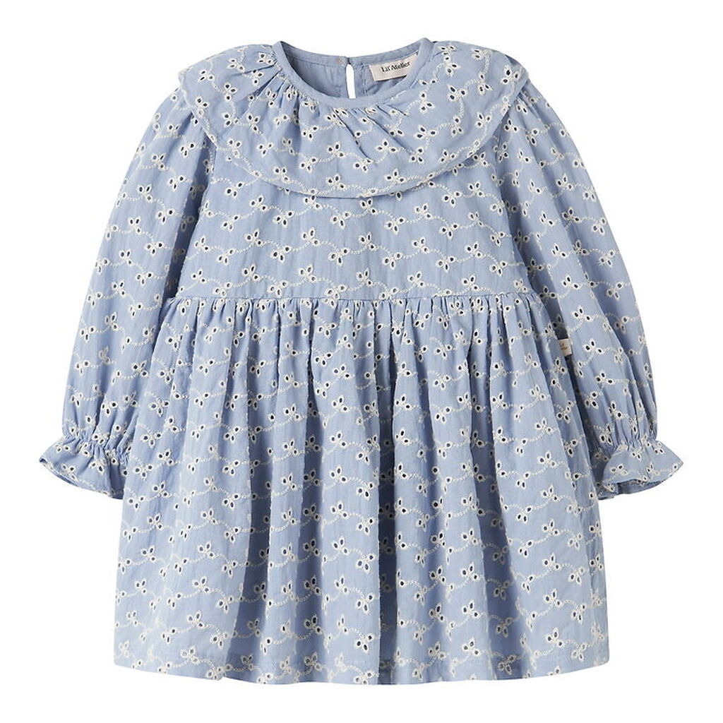 Lil' Atelier Kjole - Loose - NmfTessie - Zen Blue