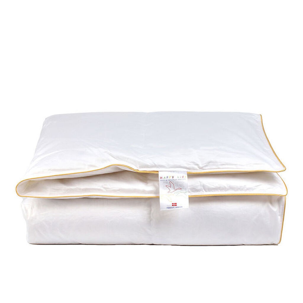 Happy Kids Dyne - Dun - 100x140 cm - Junior - Hvid