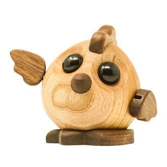 FableWood Pick-Me-Up Kylling - Henny - 9 cm - Natur