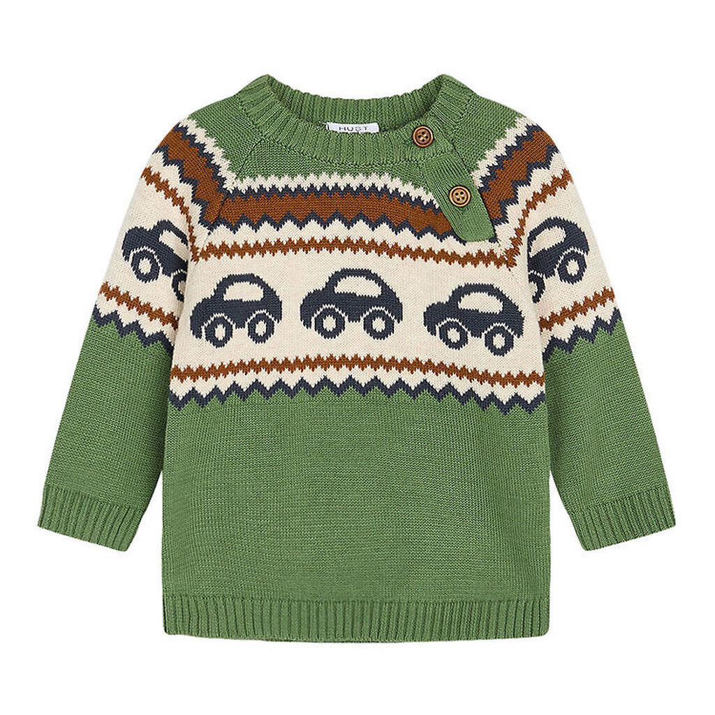 Hust and Claire Bluse - Strik - Palle - Elm Green