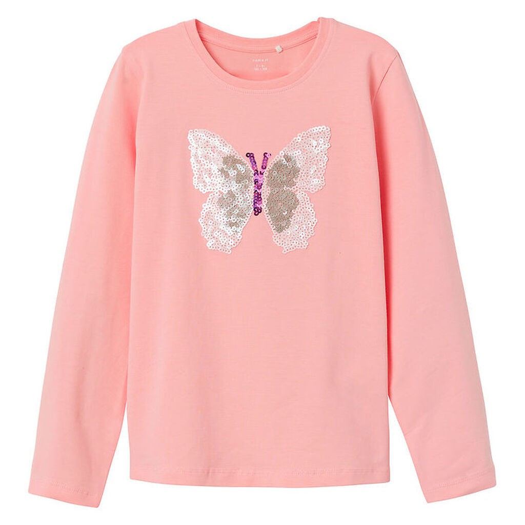 Name It Bluse - NkfBalistar - Murex Shell m. Palietter