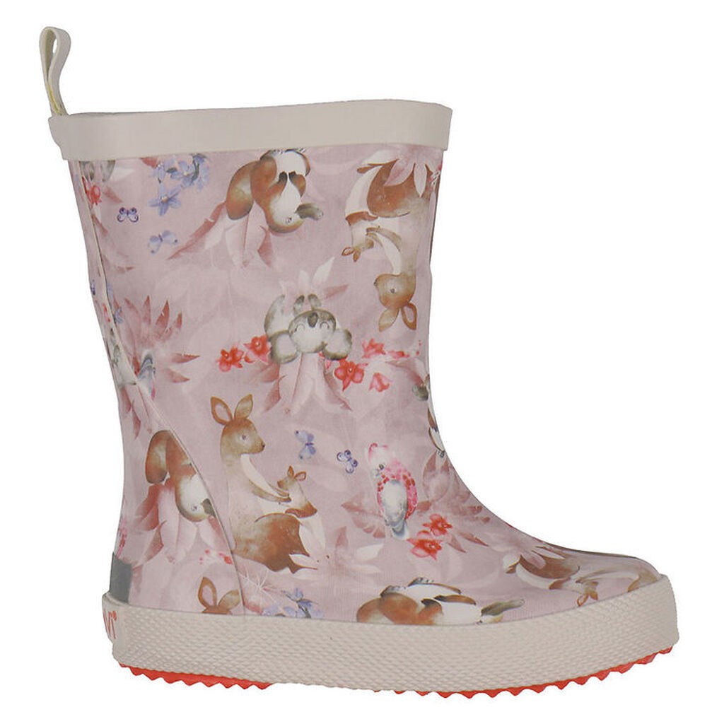 CeLaVi Gummistøvler - Peach Blossom m. Print