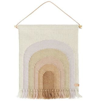 OYOY Vægdekoration - Follow The Rainbow - Uld - Lavender