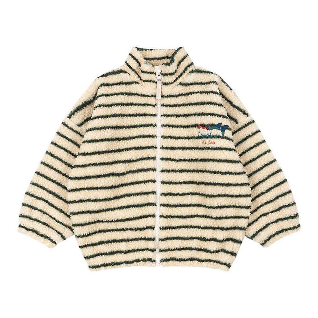 Konges Sløjd x Rosie H-W Fleecejakke - Erba Stripe