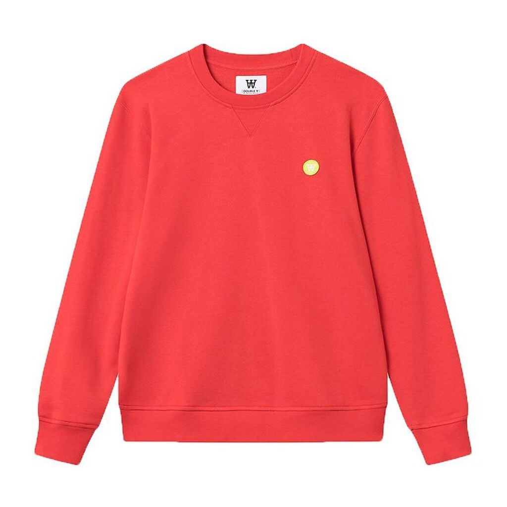 Wood Wood Sweatshirt - Tye - Apple Red