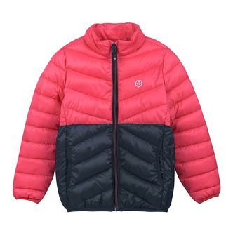 Color Kids Dynejakke - Teaberry