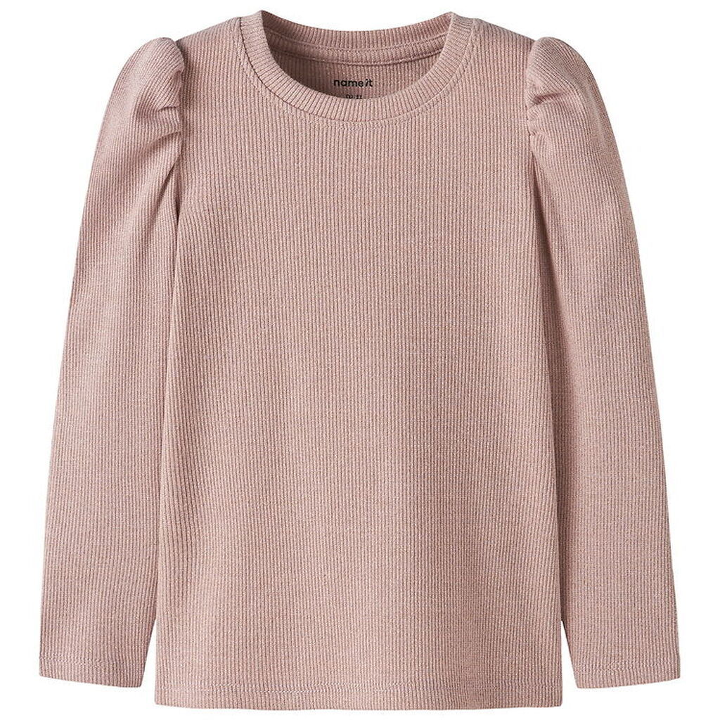 Name It Bluse - Rib - NmfSiclo - Glitter - Keepsake Lilac