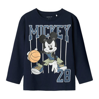 Name It Bluse - NmmDallin - Micky Mouse - Navy Blazer