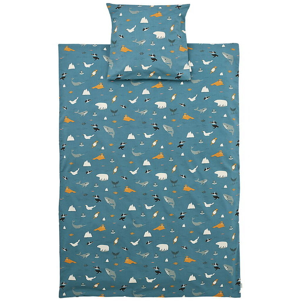 Liewood Sengetøj - Carl - Voksen - Arctic Sea/Ocean view