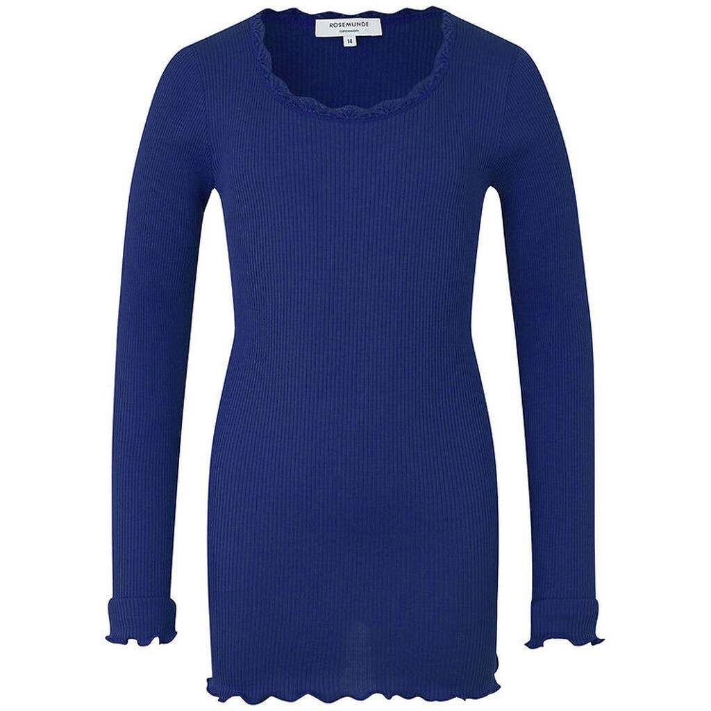 Rosemunde Bluse - Beatha - Rib - Sodalite Blue