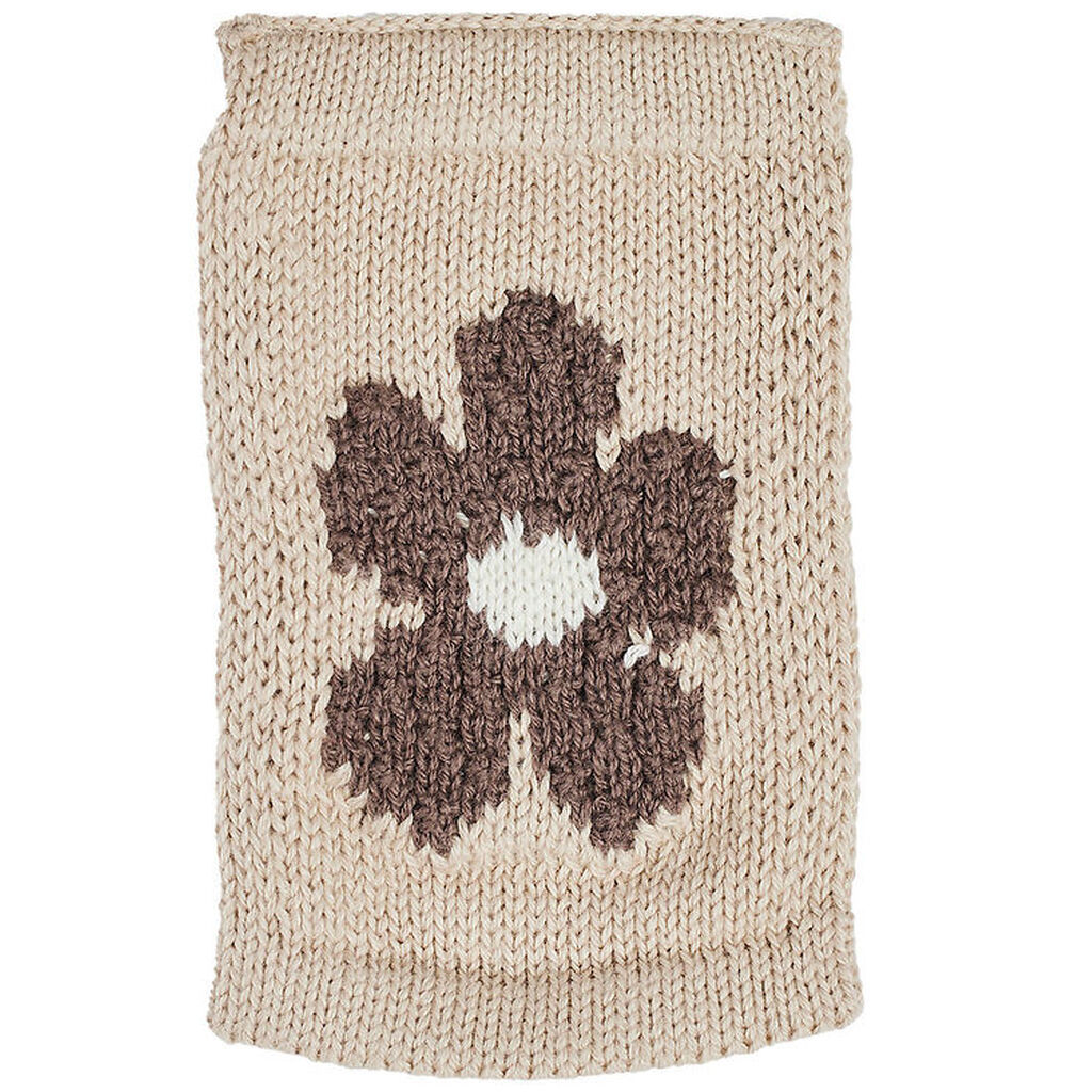 Smallstuff Strikket Flag - Blomst - Natur Motiv