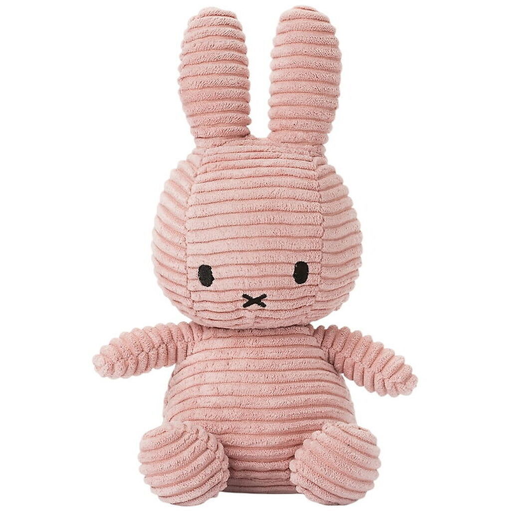 Bon Ton Toys Bamse - 23 cm - Miffy ECO Corduroy - Pink