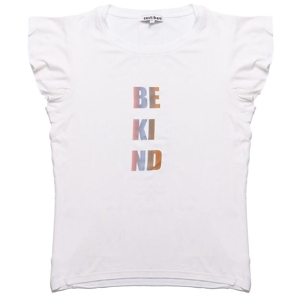 Cost:Bart T-Shirt - Ruby - Oatmeal