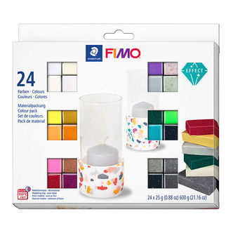 Staedtler FIMO Modellervoks - Soft - 24x25 g - Effect