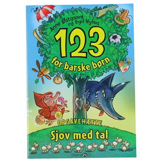 Straarup & Co Bog - 123 For Baske Børn - Opgavehæfte - Dansk