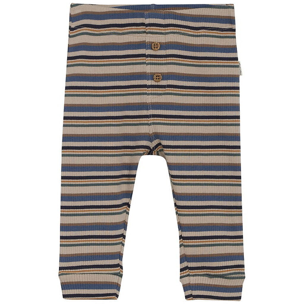Minymo Bukser - Rib - China Blue