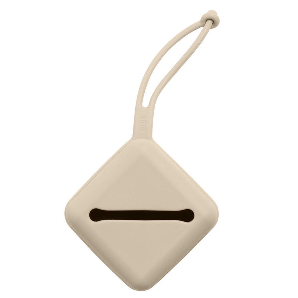 BIBS Sutteboks - Silikone - 7,5x5 cm - Vanilla