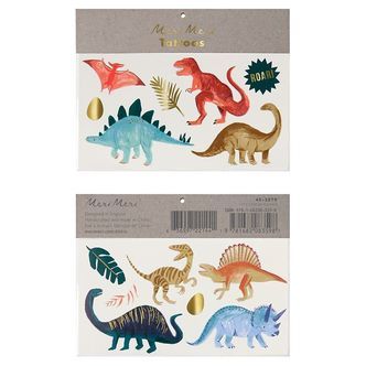 Meri Meri Tatoveringer - Large - Dinosaur Kingdom