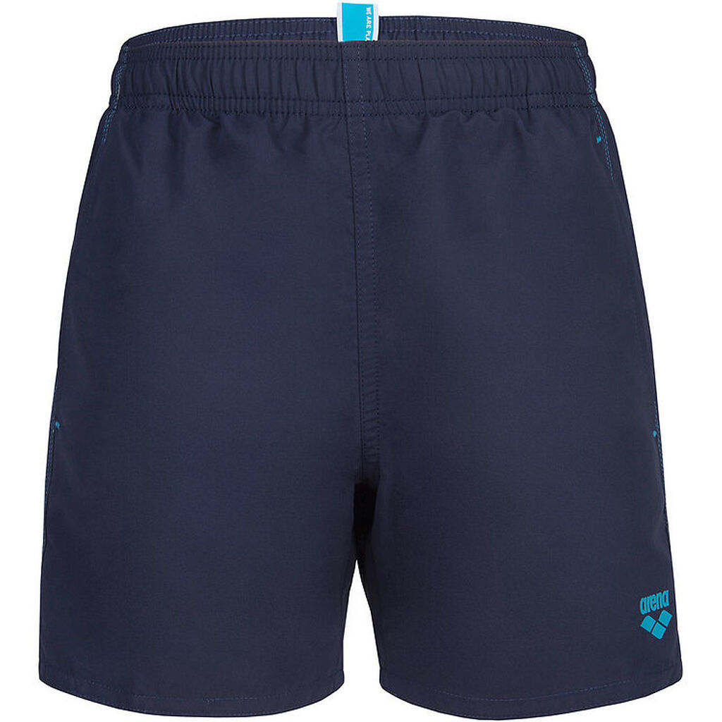Arena Badeshorts - Solid R - Navy/Turkis