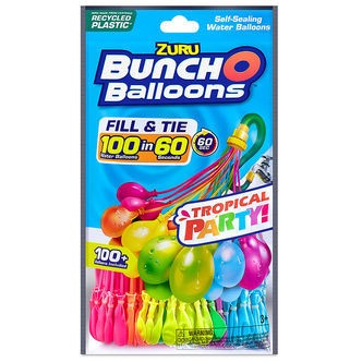 Bunch O Balloons Vandlegetøj - 100+ Vandballoner - Tropical Part