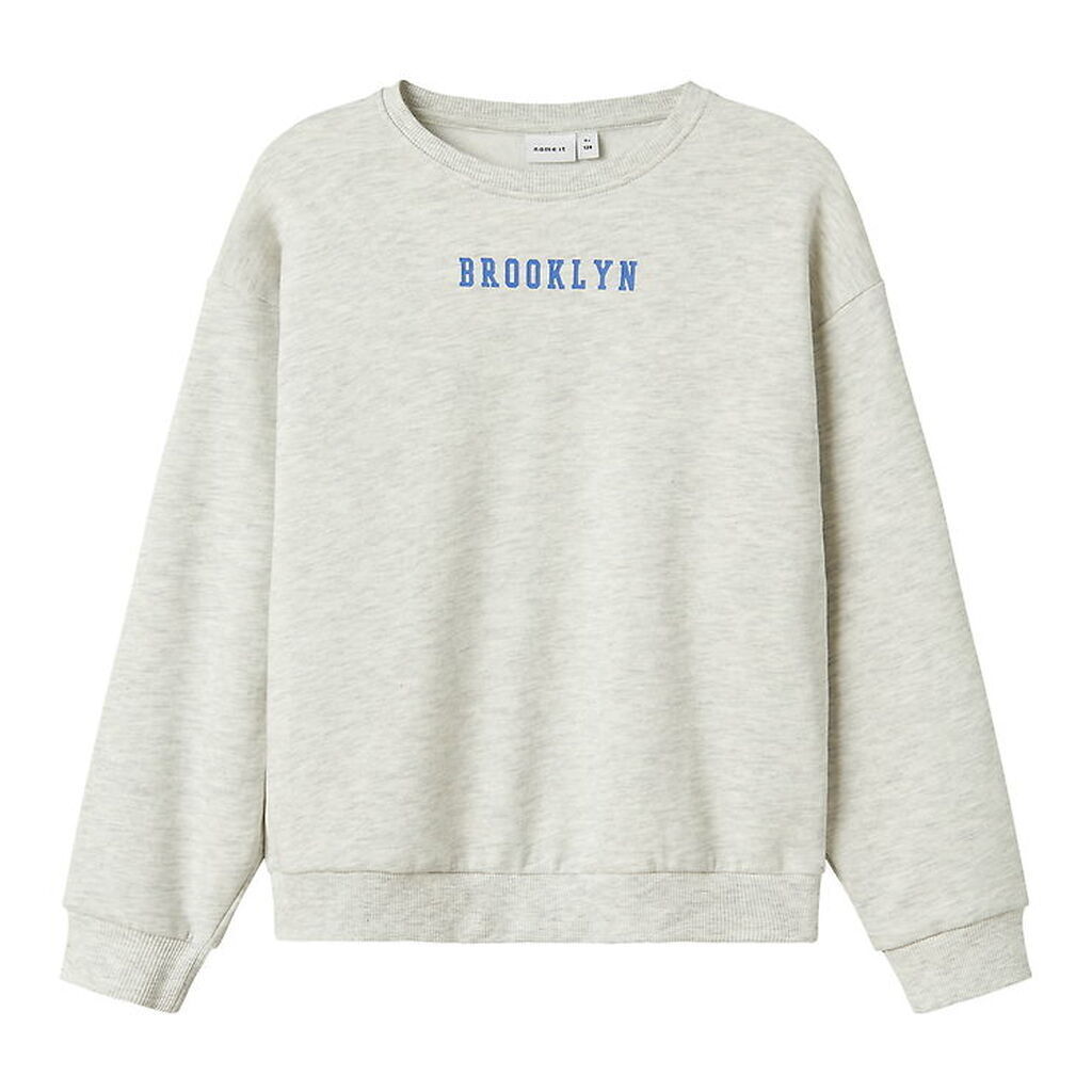 Name It Sweatshirt - NkfNevea - Light Grey Melange