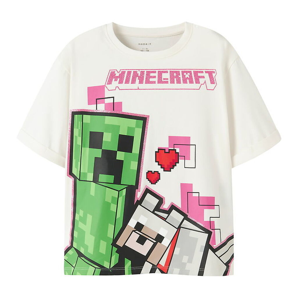 Name It T-shirt - NkfJyra - Minecraft - Cloud Dancer