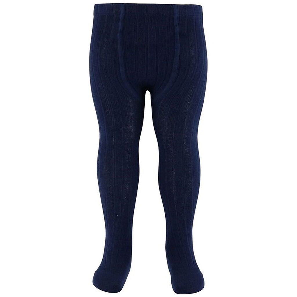 Condor Strømpebukser - Uld/Akryl - Navy