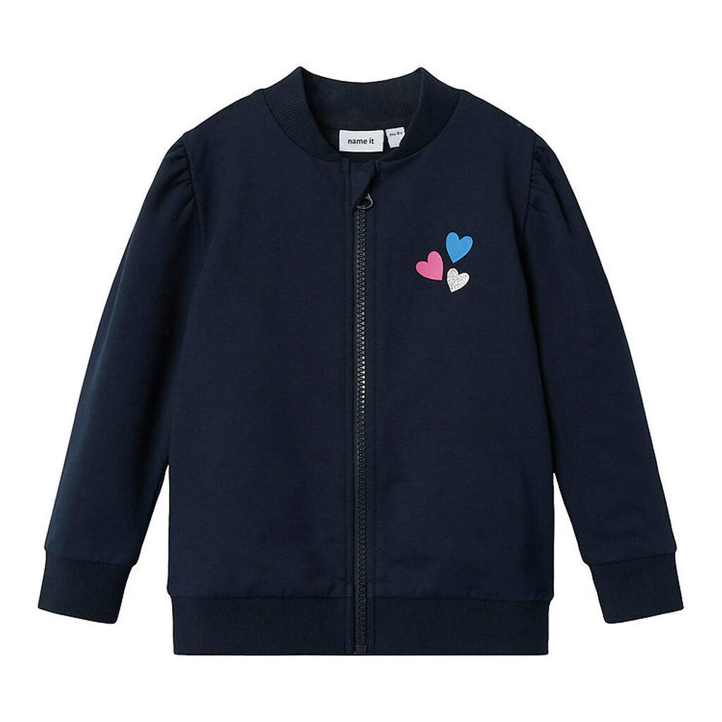 Name It Sweatcardigan - NmfLadine - Dark Sapphire