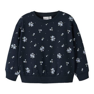Name It Sweatshirt - NmfViloui - Navy Blazer/Blossom
