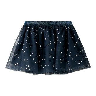 Name It Nederdel - Tyl - NmfVabos - Navy Blazer/Starry Sky