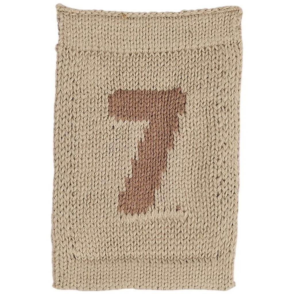 Smallstuff Strikket Flag - 7 - Rosa Tal