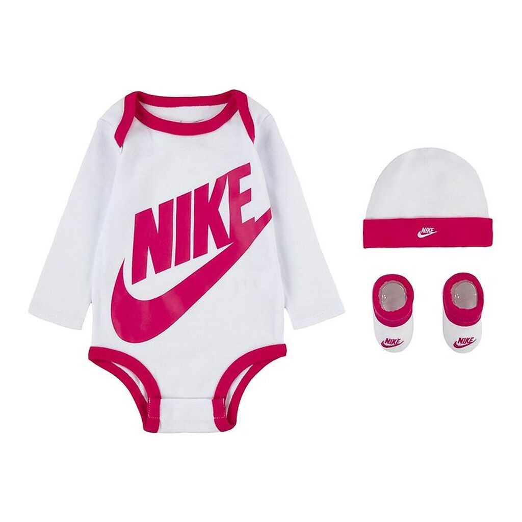 Nike Gaveæske - Futter/Hue/Body l/æ - Futura - Rush Pink/Hvid