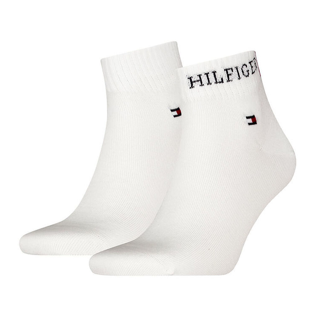 Tommy Hilfiger Strømper - 2-pak - Quarter - Hvid