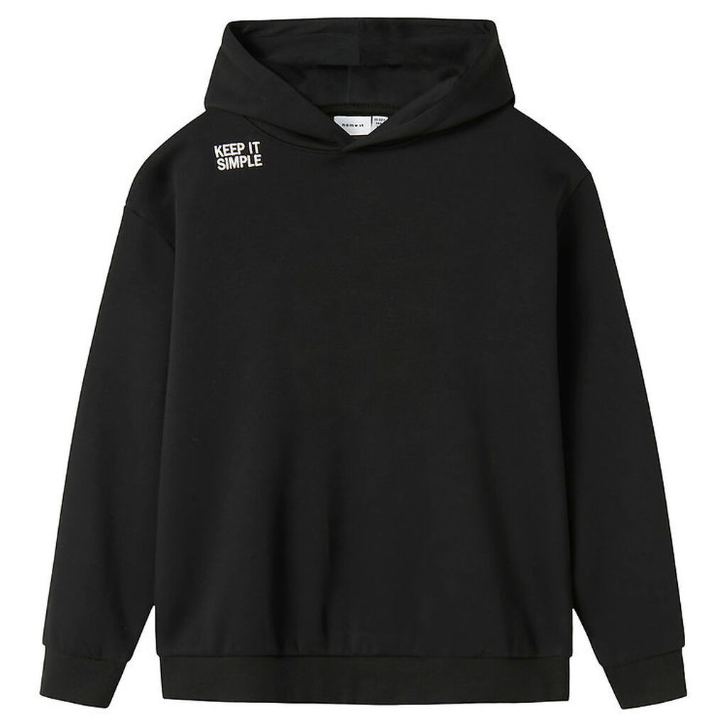 Name It Hættetrøje - NkmBronx - Black