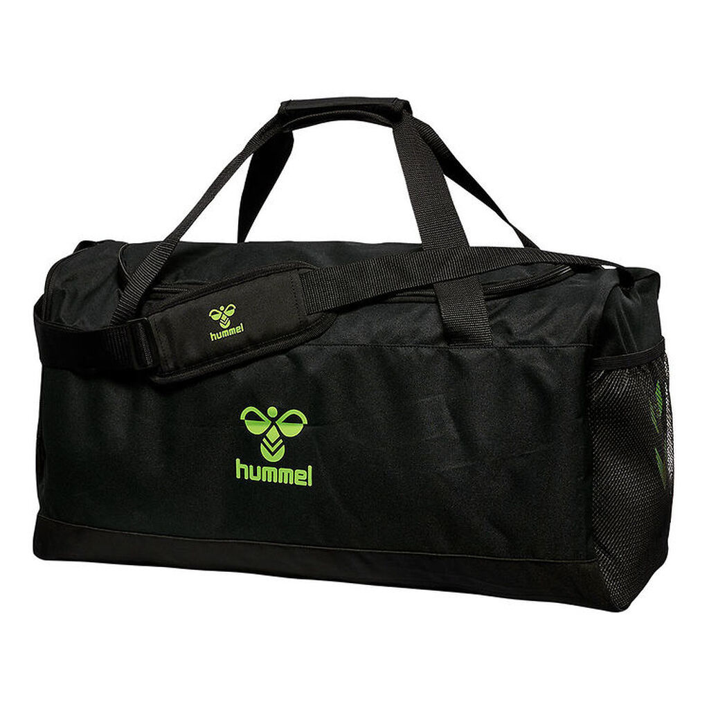 Hummel Sportstaske - hmlCore - Black/Green Gecko