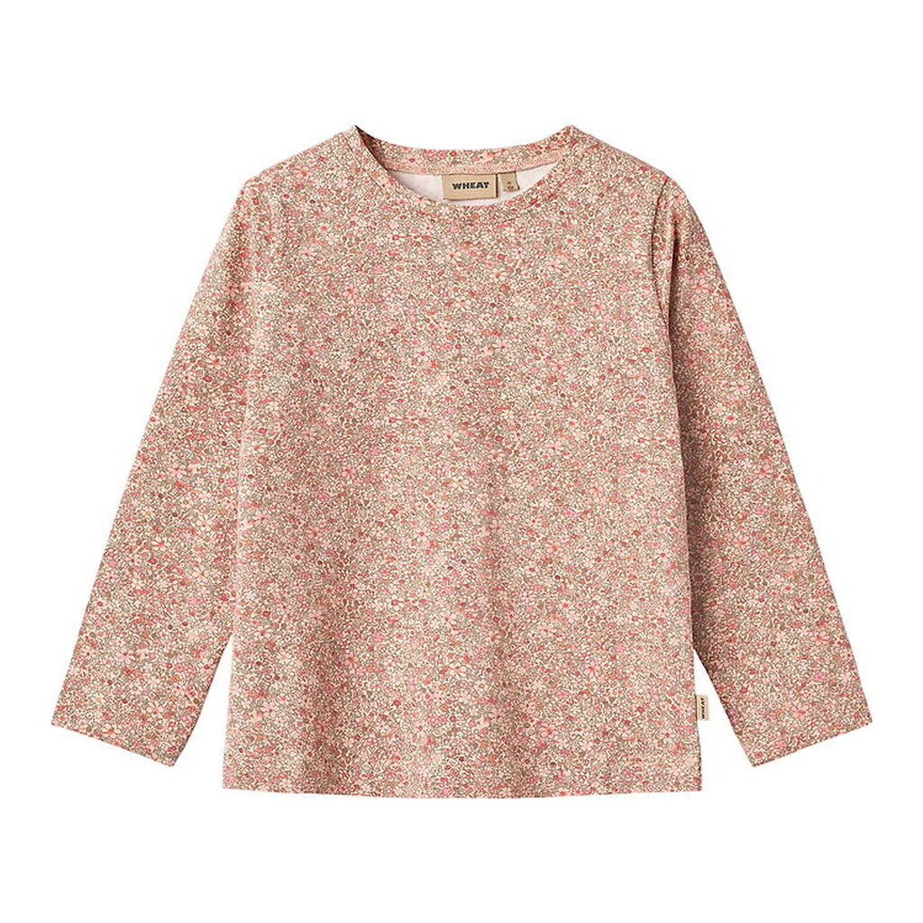 Wheat Bluse - Manna - Rose Dust Flower Meadow