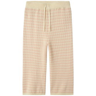 Lil' Atelier Bukser - Strik - Wide - NmfNadie - Cameo Rose