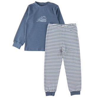 Fixoni Nattøj - Blå/stribet