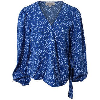 Hound Bluse - Wrap Top - Marine
