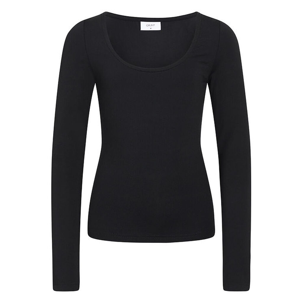 Grunt Bluse - GrSherbrooke - Sort