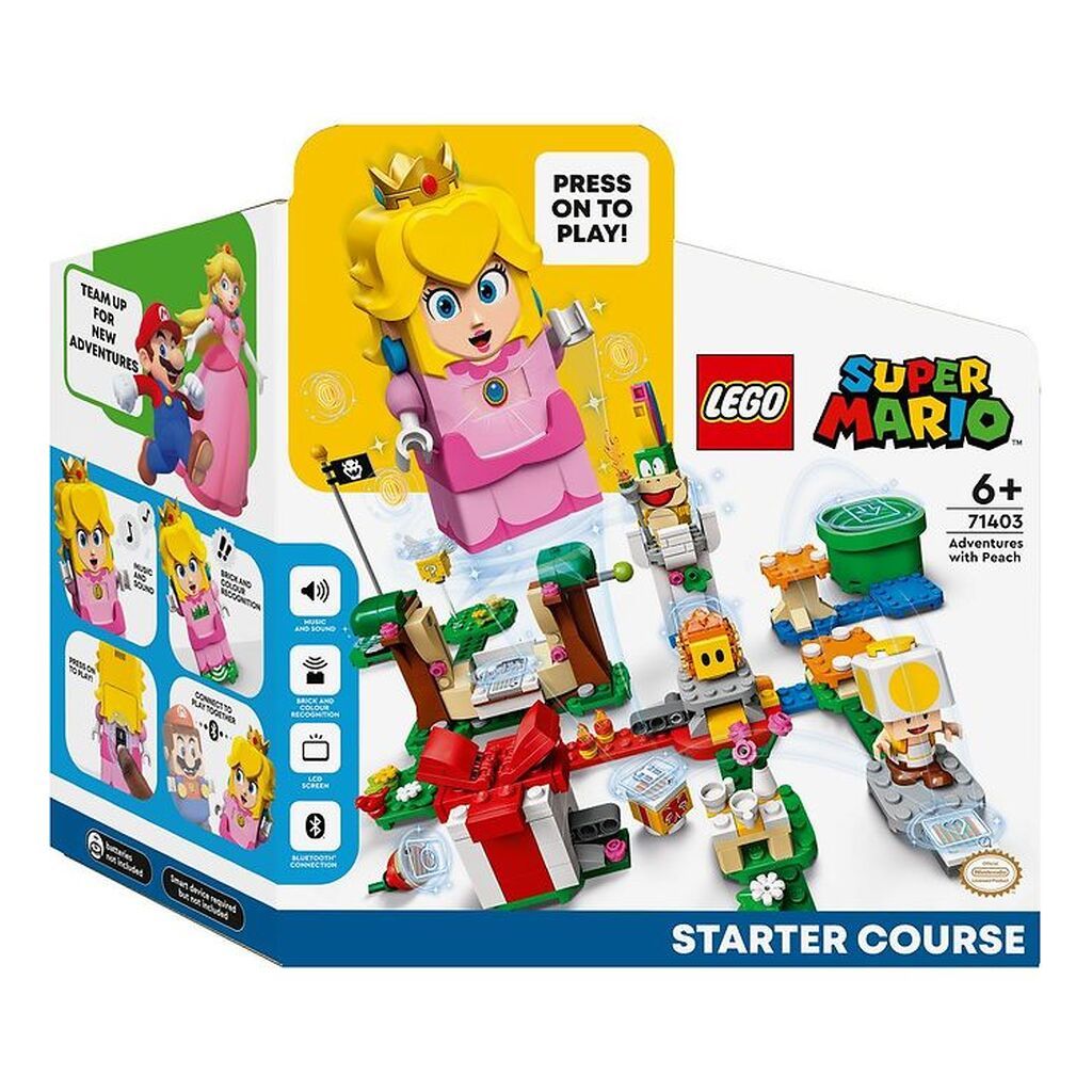 LEGOÂ® Super Mario - Eventyr Med Peach-Startbane 71403 - 354 Dele