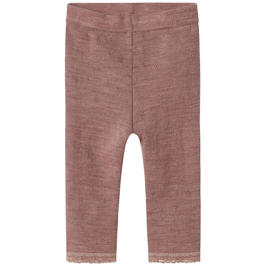 Name It Leggings - Uld - Noos - NbfWang - Antler
