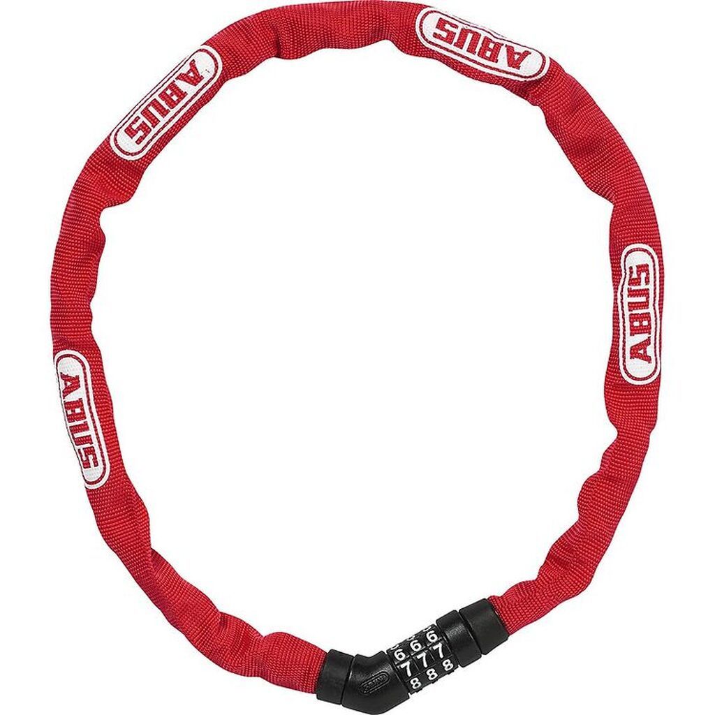 Abus Kædelås - 4804C - 75 cm - Rød