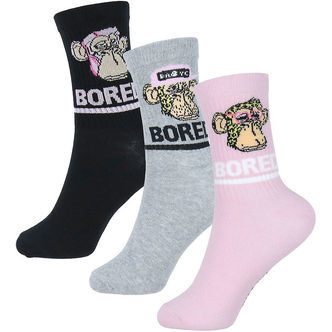 LMTD Strømper - 3 Pack - NlfAbrissi - Black / Black