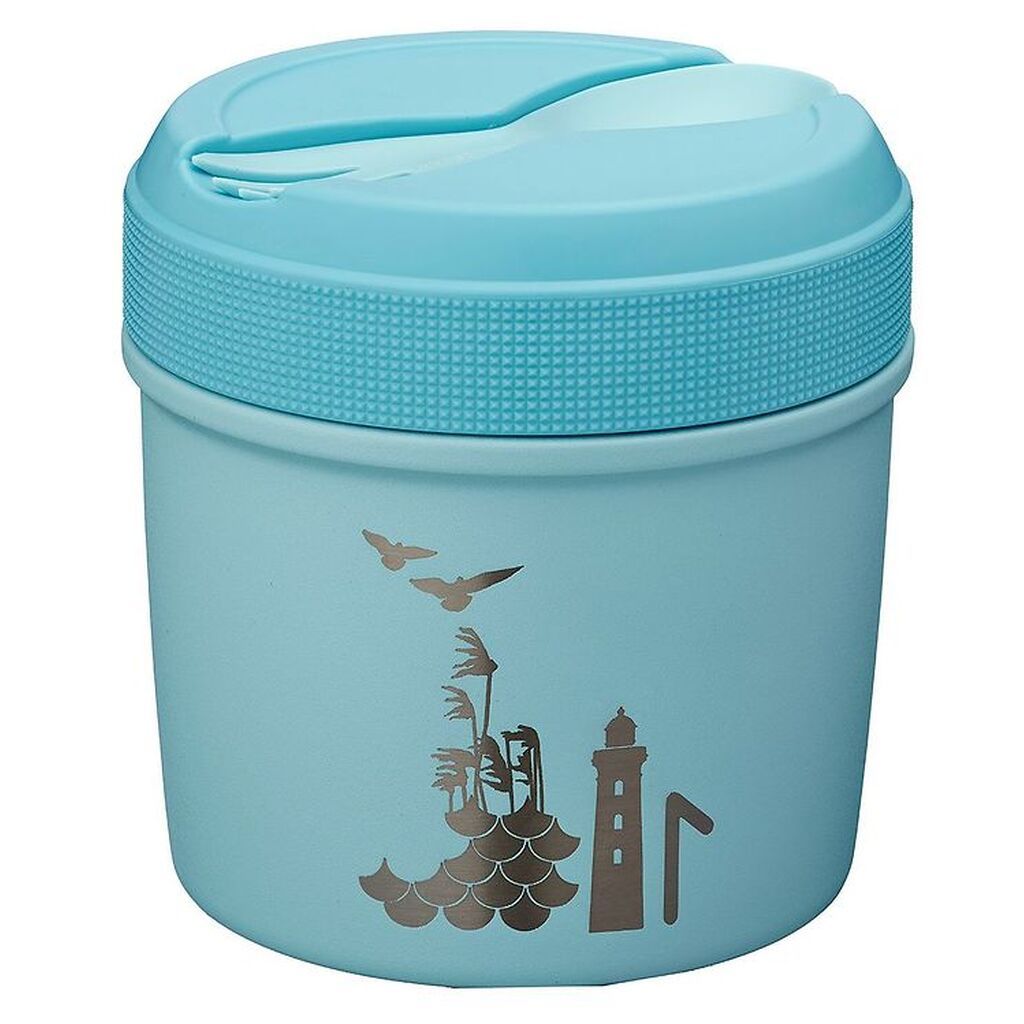 Carl Oscar Termomadkasse - 0,5L - Flow - Blue