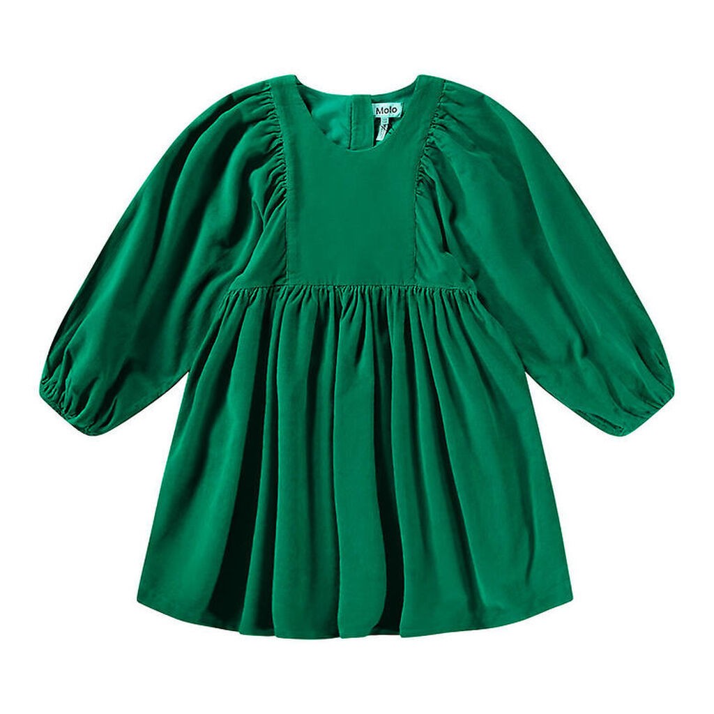 Molo Kjole - Fløjl - Caiosi - Sporting Green